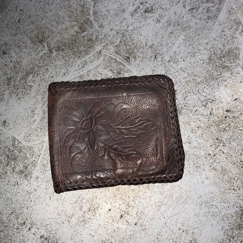 Vintage brown leather